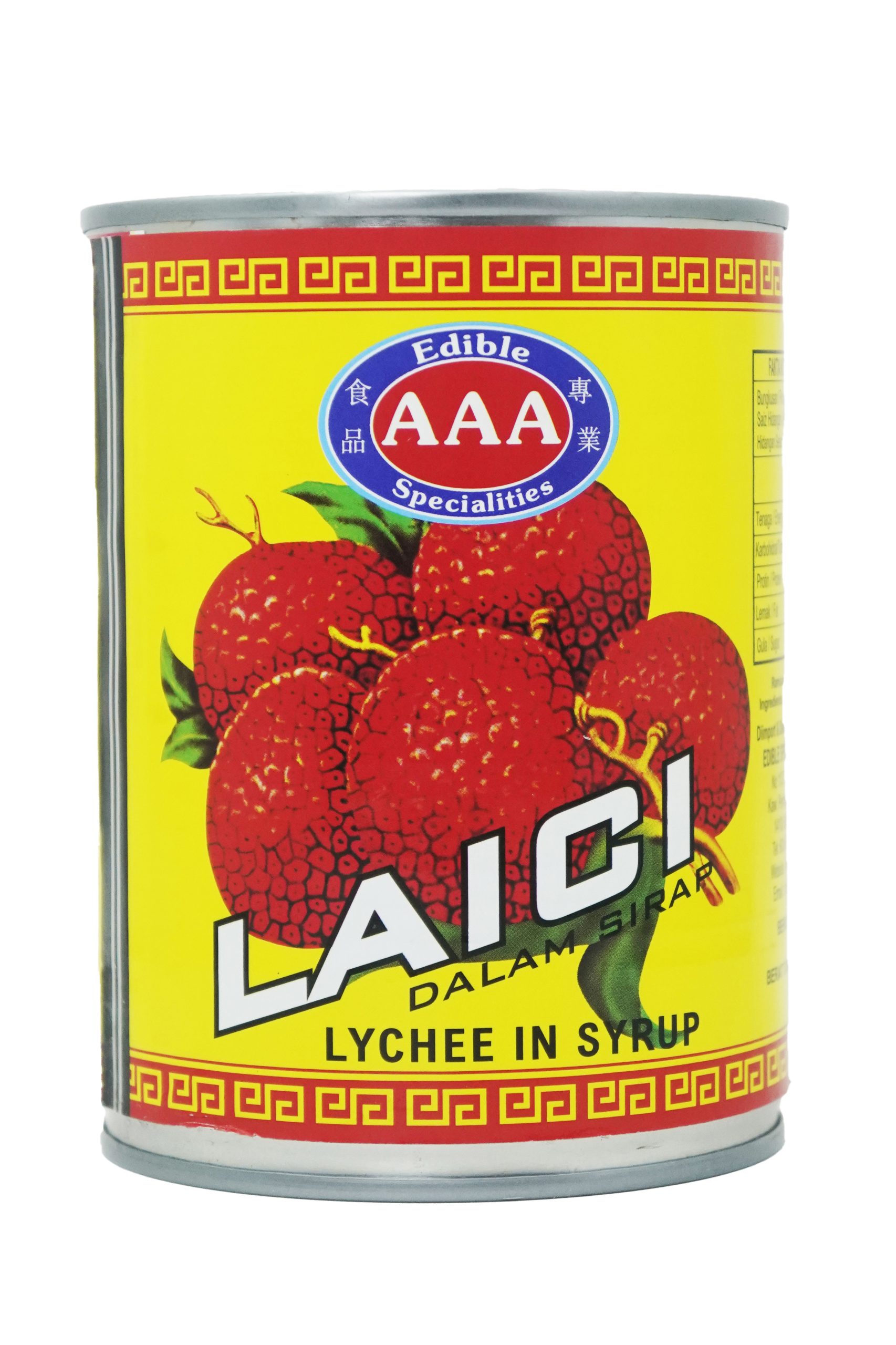 AAA LYCHEE 24 X 565GM Edibles