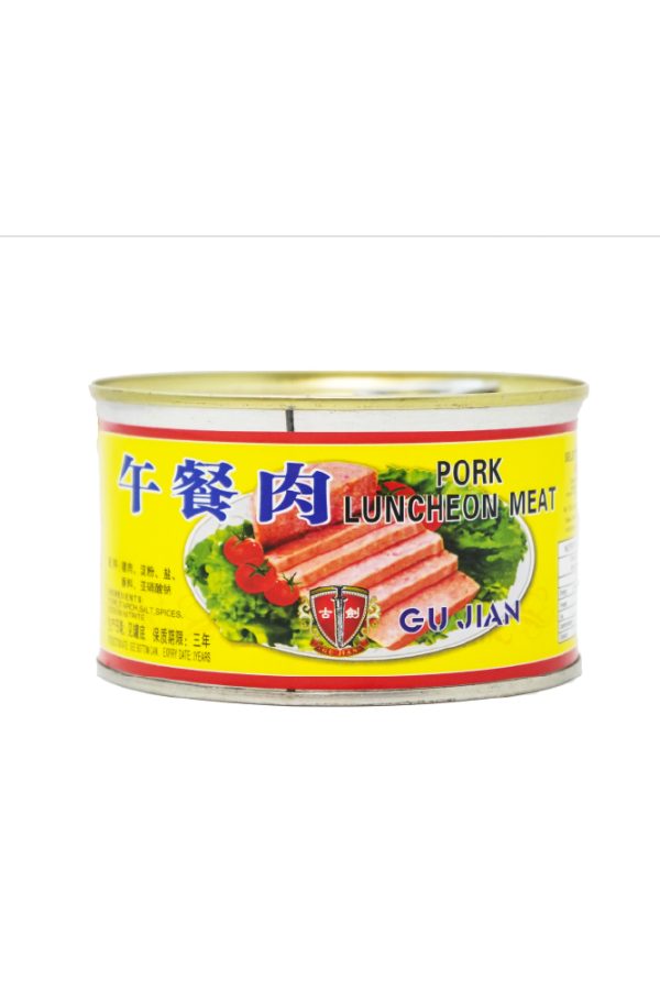 GU JIAN PORK LUNCHEON MEAT (24 x 397GM)