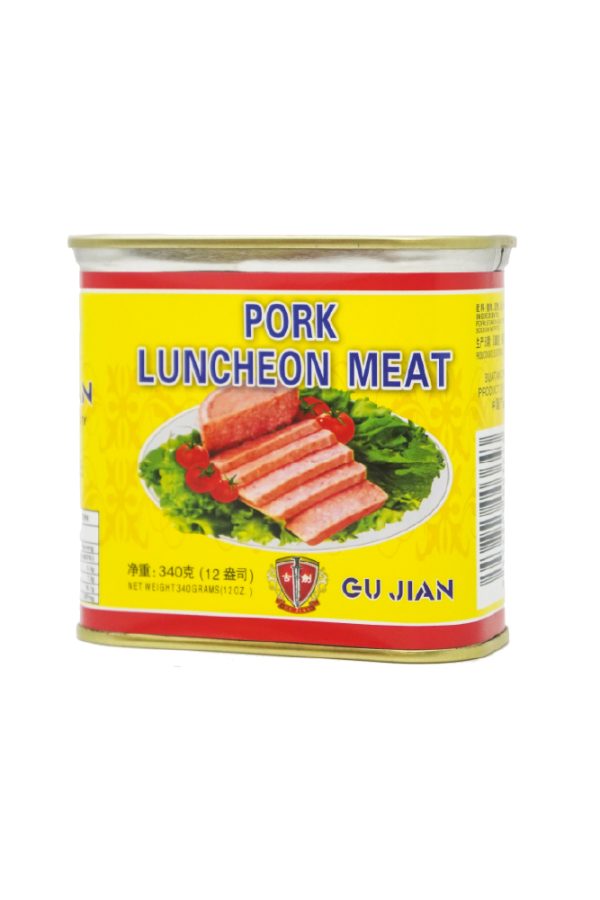 GU JIAN PORK LUNCHEON MEAT (SQUARE) (24 x 340GM)