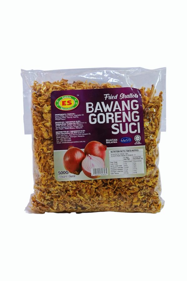 ES BRAND FRIED SHALLOTS (20 X 500GM)