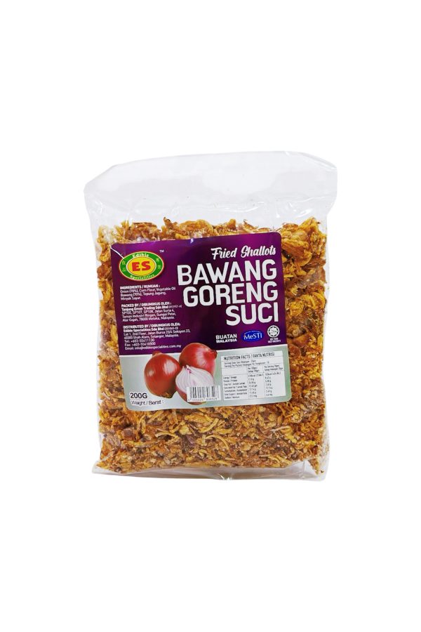 ES BRAND FRIED SHALLOTS (4 X 10 X 200GM)